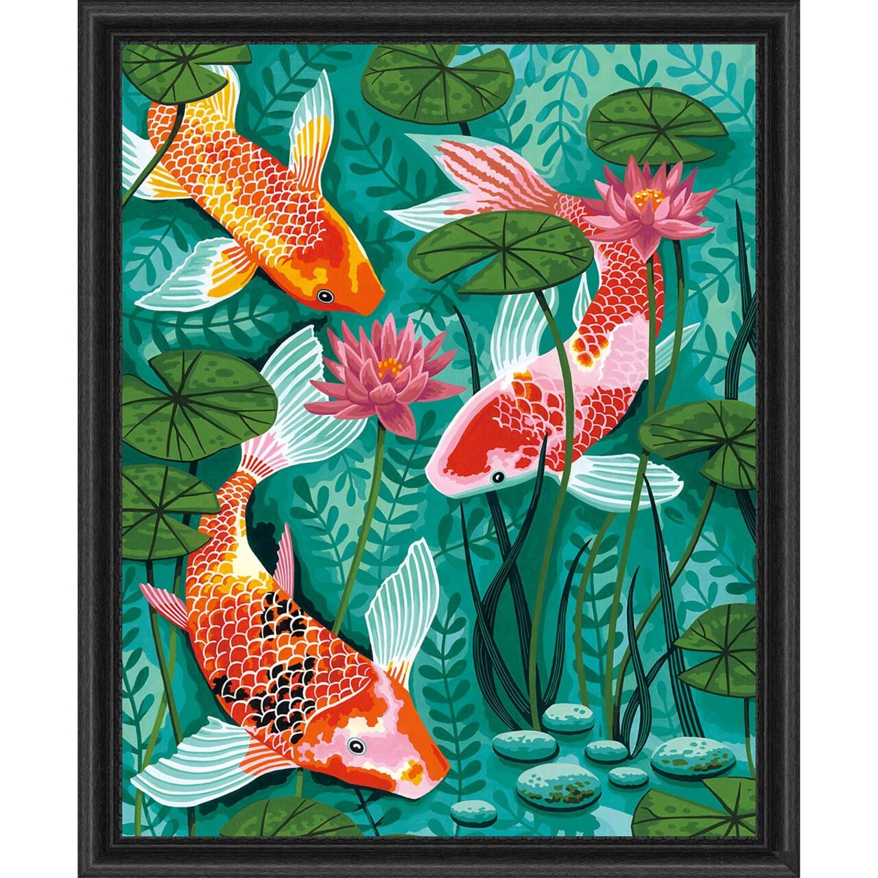 Paintworks Koi Paint-By-Number Paint by Number Kit